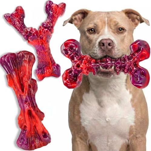 Kseroo 3-Pack Beef Flavored Dog Chew Toys by KserooDogToys