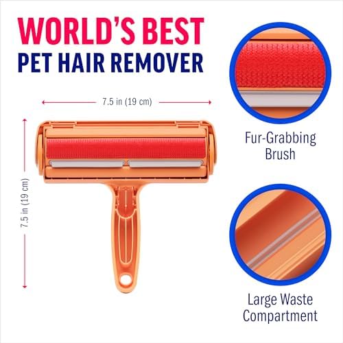 ChomChom Roller Pet Hair Remover – Original Size Reusable Lint Roller - Image 2