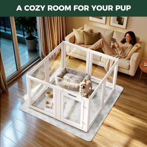 FXW AuraSpace Acrylic Dog Playpen - Image 2