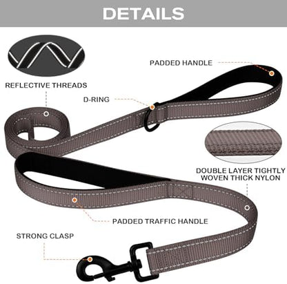 Joytale Dog Leash for Large Dogs that Pull, Double Handle - Image 3