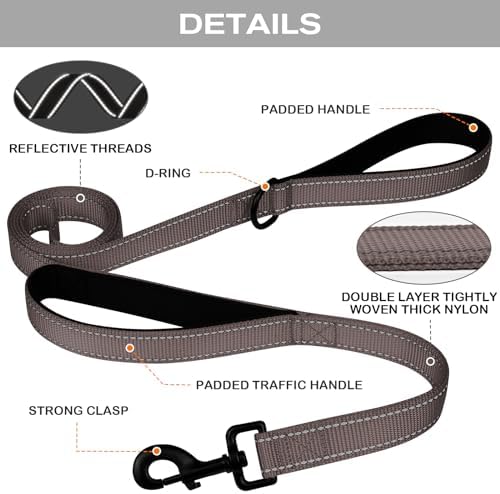Joytale Dog Leash for Large Dogs that Pull, Double Handle - Image 3