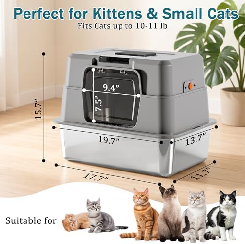 Stainless Steel Cat Litter Box - Image 2