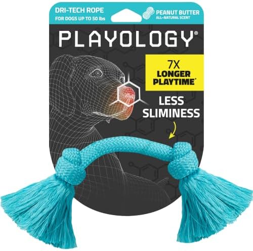 Playology Tug Rope Dog Toys for Medium Dogs by Playology