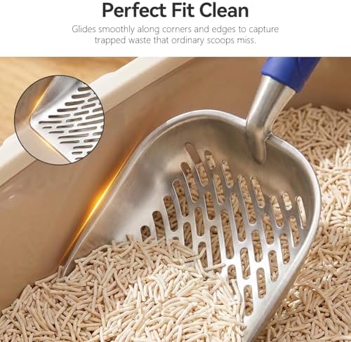 Cat Litter Scoop, Kitty Metal Scooper - Image 5