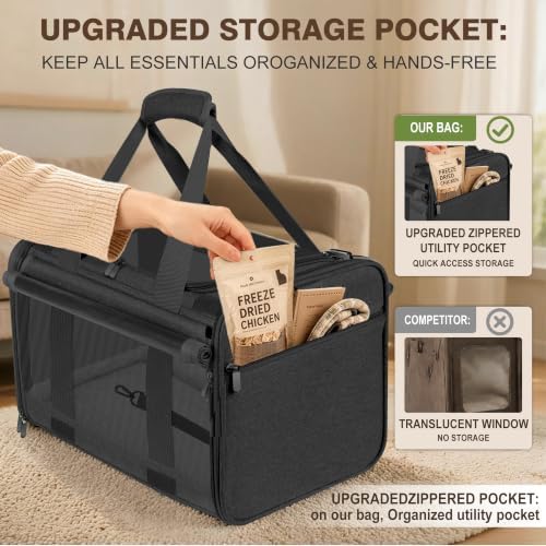 Soft Sided Cat Carrier for Anxious Pets - Image 6
