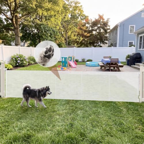 GRENFU 155" Extra Wide Retractable Baby Gate by BabyPetProofingProducts
