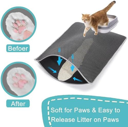 Cat Litter Mat Litter Trapping Mat - Image 6
