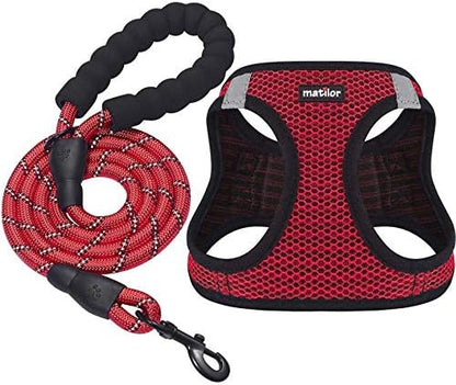 Dog Harness Step-in Breathable Puppy Cat Vest by matilor
