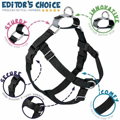 2 Hounds Design Freedom No Pull Dog Harness, 5/8 inch SM - Image 4