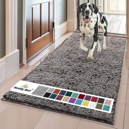 Muddy Mat® | Super Water Absorbent Door Mat Indoor, Microfiber Quick Dry by MuddyMat%C2%AE