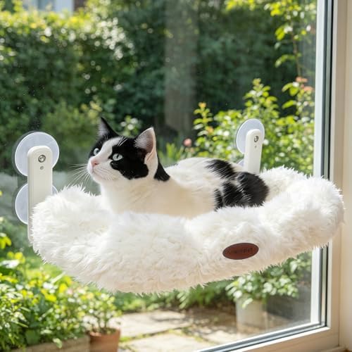 Woochpet Cordless Cat Window Perch by WOOCHPET
