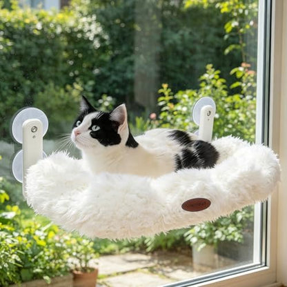 Woochpet Cordless Cat Window Perch, Large Size Hammock by WOOCHPET