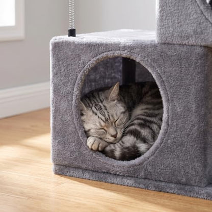 YUNIQUE Small Cat Tree for Indoor Cats, Cat Tower - Image 4