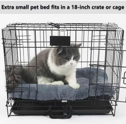 Dog Crate Bed 18 x 12 Washable Dog Beds - Image 2