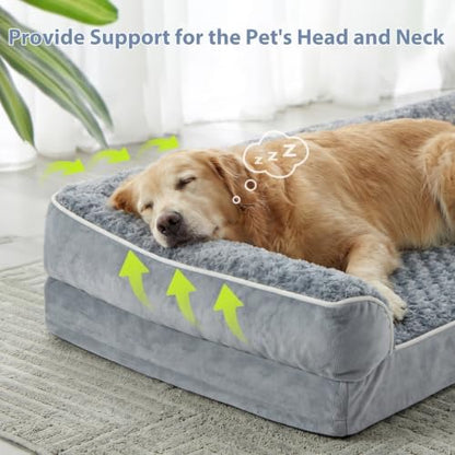 BFPETHOME Orthopedic Washable Dog Bed, Sleeping Couch - Image 2