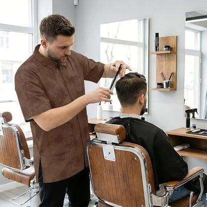Men’s Pet Barber Jacket, Professional Design Water & Hair Proof - Image 3