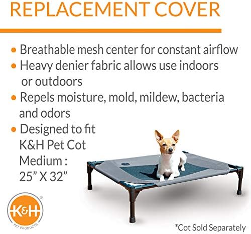 K&H Pet Products Dog Cot Replacement Cover, Designed to fit K&H Medium Pet Cots - Image 4