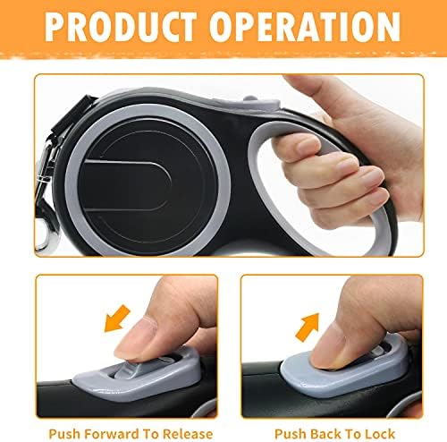 26Ft Retractable Dog Leash, Heavy Duty Great Leash - Image 4