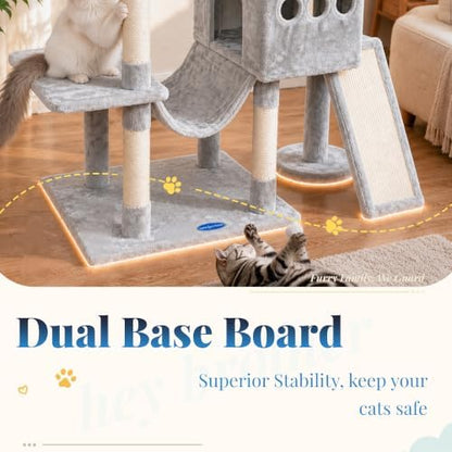 Hey-brother Cat Tree Tower, Extended Base - Image 6