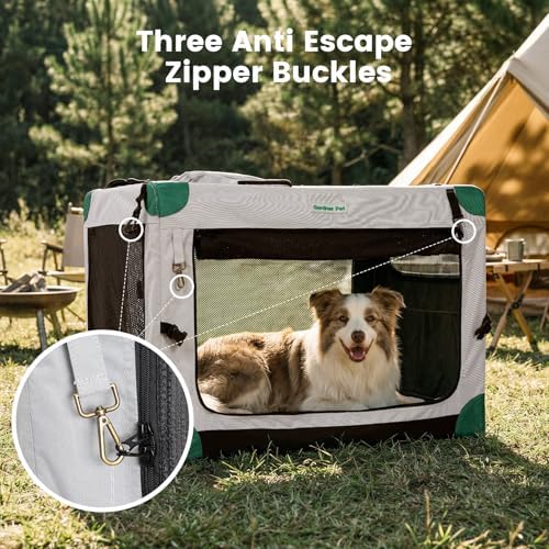 Gardner Pet Soft Collapsible Dog Crate - Image 3