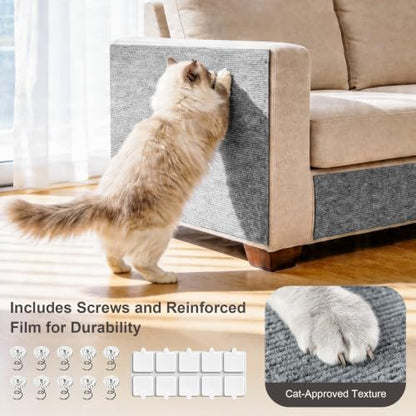 Large Cat Scratcher, 78.7x15.7 Cat Scratch Furniture Protector - Image 4