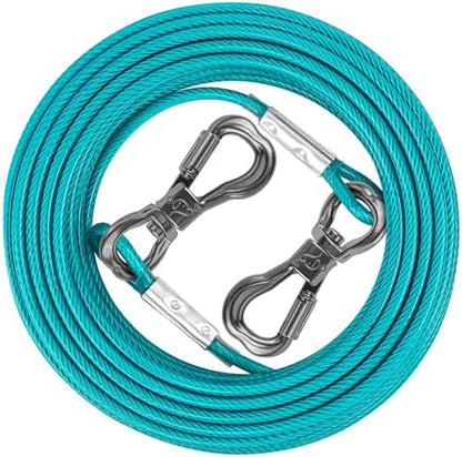 XiaZ Dog Tie Out Cable, Dog Leads by XiaZPet