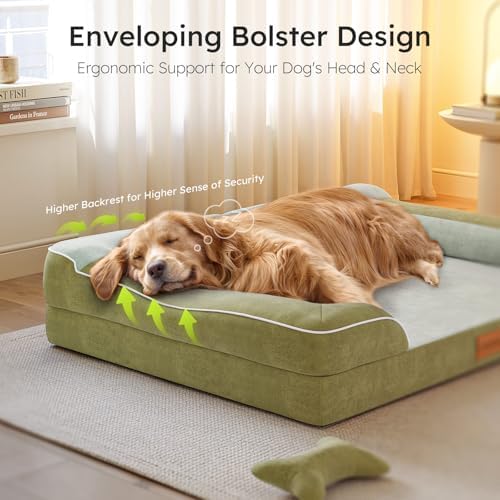CWAWZ Jumbo Dog Bed for Extra Large Dogs, Orthopedic Dog Bed - Image 4