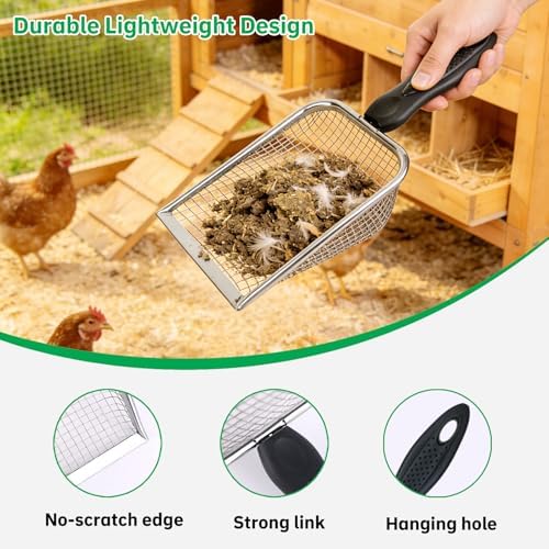 4 Pack Chicken Poop Scooper - Image 4
