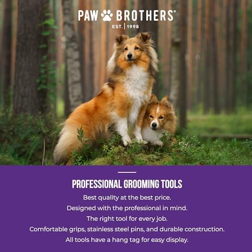 RYAN'S PET SUPPLIES Paw Brothers 10-Blade Dematting Tool - Image 3