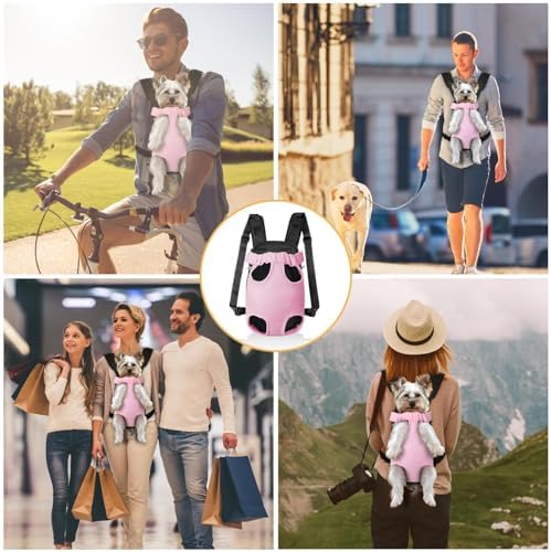 YUDODO Pet Dog Carrier Backpack Adjustable Front Carrier - Image 5