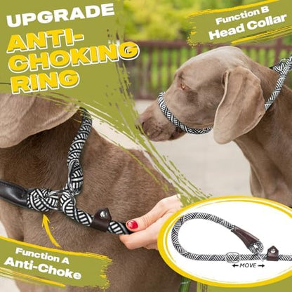 Fida Durable Slip Lead Dog Leash, 4 FT x 1/2" Dog Training Leash - Image 3