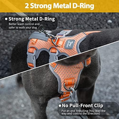 Huntboo Escape Proof Dog Harness, No Pull Reflective Harness - Image 4