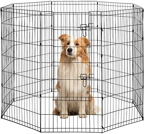 Dog Playpen for Outdoor and Indoor, Pet Playpen for Indoor and Outdoor Dog by CAPM