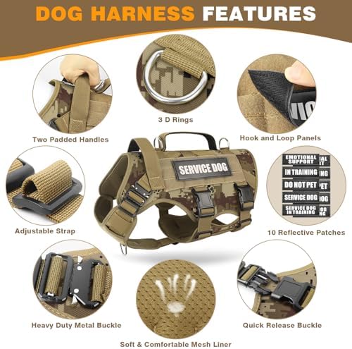 WINSEE Tactical Dog Harness - Image 3