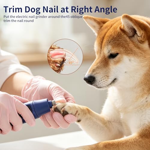 Tife LED 7‑Speed Quiet Pet Nail Grinder - Image 4