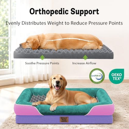 Chez Paw Orthopedic Washable XXL Dog Bed - Image 2