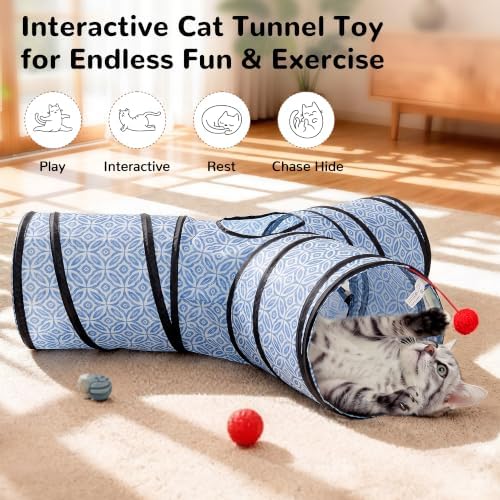 Tempcore 3 Way Collapsible Cat Tunnel - Image 2