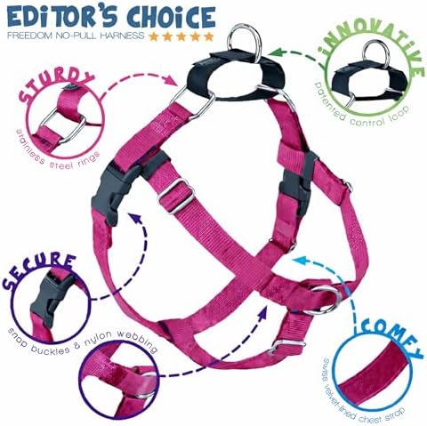 2 Hounds Design Freedom No Pull Dog Harness, 1 inch XXL - Image 4