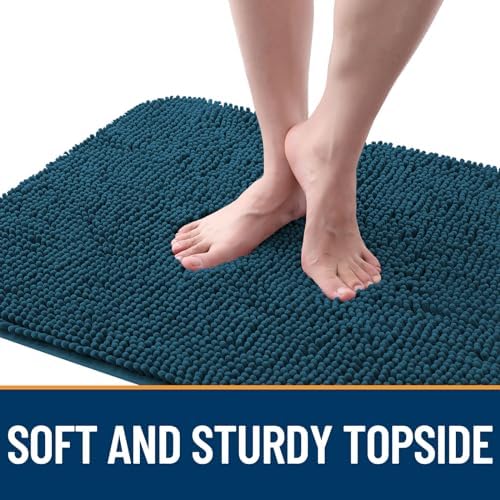 OLANLY Dog Door Mat for Muddy Paws 59x24, Super Absorbent Chenille Mud Mat - Image 4