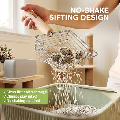 Sprinkle & Sweep: Litter Box Speed Sifter- 2 Pack - Image 3