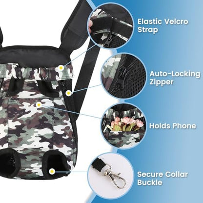 Mosago Dog Backpack Carrier, Front Chest Carrier - Image 5