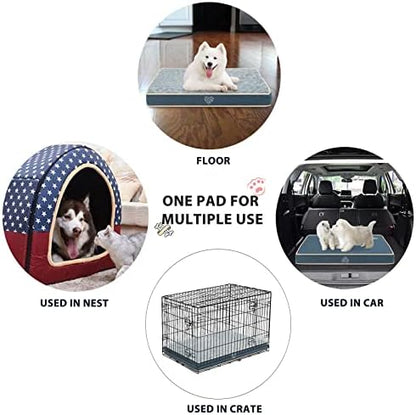 VANKEAN Waterproof Reversible Crate Mat Cool/Warm Washable Joint Relief - Image 6