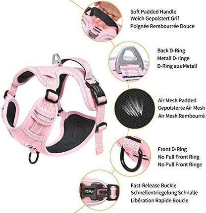 HEELE Dog Harness Dog Harness Small Dog No Pull Harness - Image 4