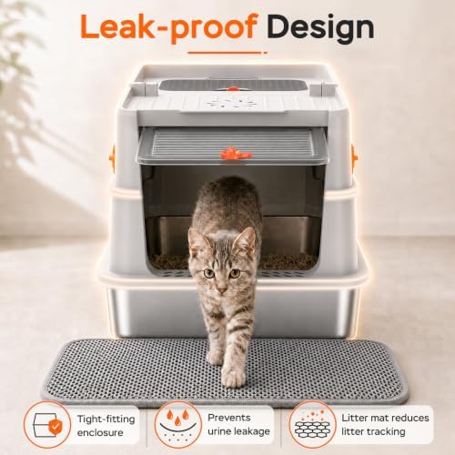 Stainless Steel Litter Box - Image 4