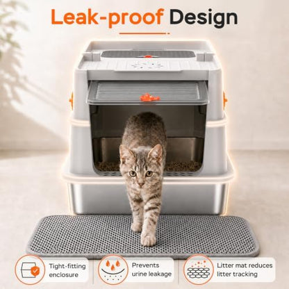 Stainless Steel Litter Box - Image 4