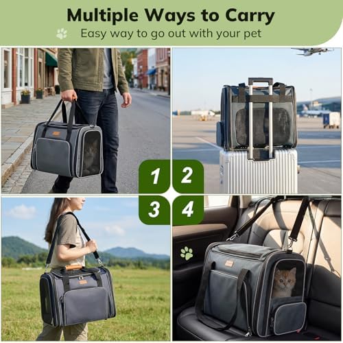 Morpilot Top and Side Expandable Cat Carrier - Image 5