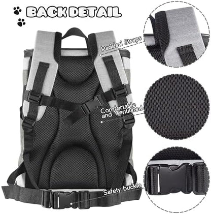 Jespet Soft Pet Carrier Outdoor Backpack - Image 4
