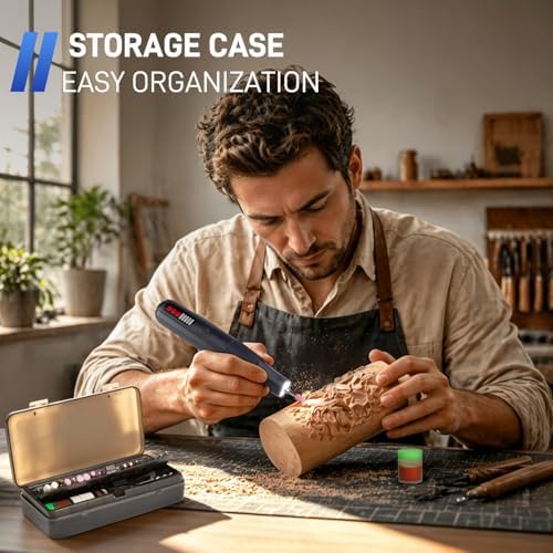 Cordless Rotary Tool Kit, Rechargeable Mini Rotary Tools - Image 7