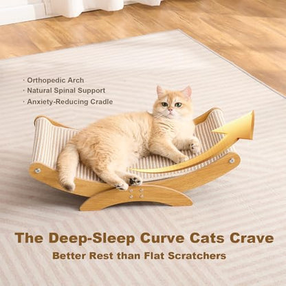 Large Cat Scratcher Bed, Cat Hammock - Image 2