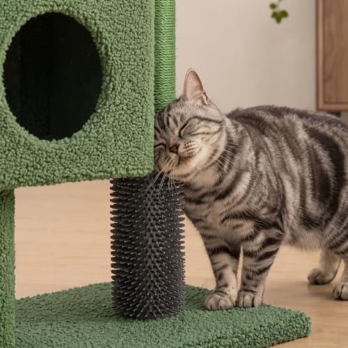 YUNIQUE Small Cat Tree for Indoor Cats, Cat Tower - Image 4